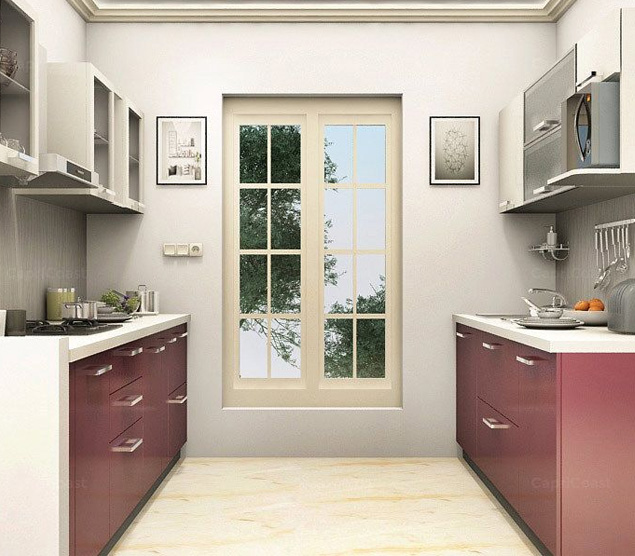 Parallel Modular Kitchen